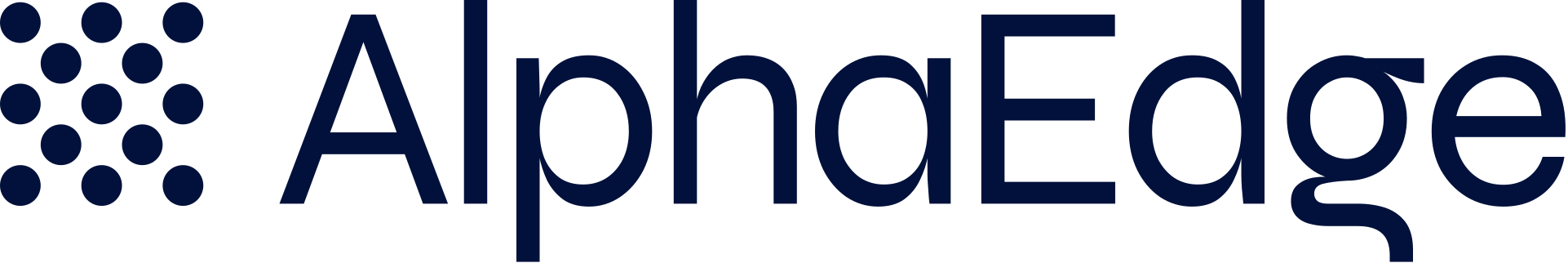 AlphaEdge logo
